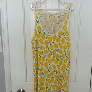 EUC Little Sleepies Lemons Nightgown Sz XS